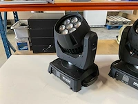 Stairville quad led wash zoom mh-z720 led-moving head (2x) - afbeelding 2 van  6