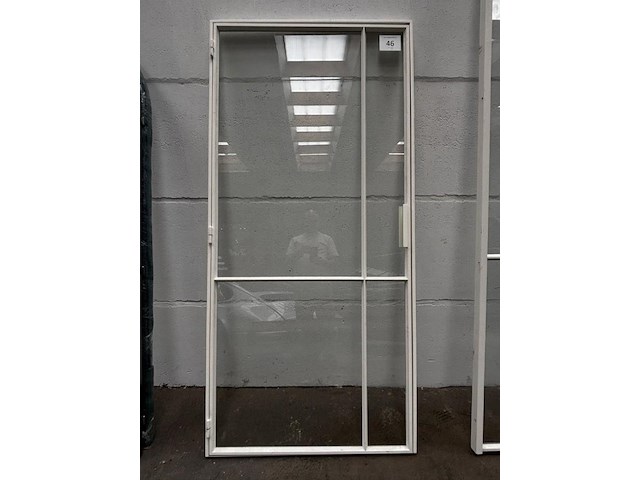 Stalen binnendeur afgemastikeerd - afbeelding 1 van  5