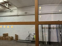 Stalen binnendeur met glaslatten - afbeelding 4 van  10