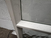 Stalen binnendeur met vast paneel afgemastikeerd - afbeelding 2 van  5