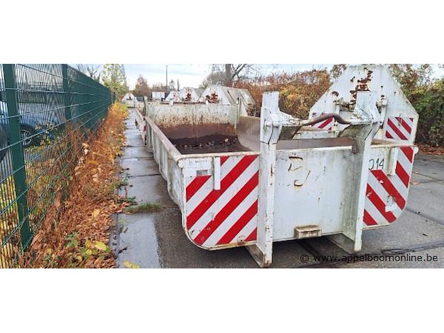 Stalen container techicas arc1, 11,2m3 (s014) - afbeelding 1 van  4