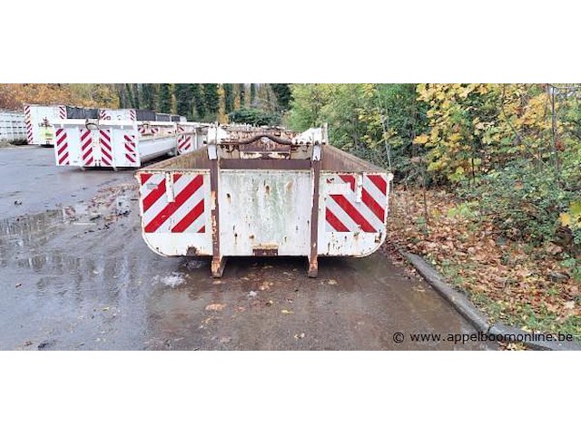 Stalen container techicas arc1, 11,2m3 (s020) - afbeelding 1 van  4