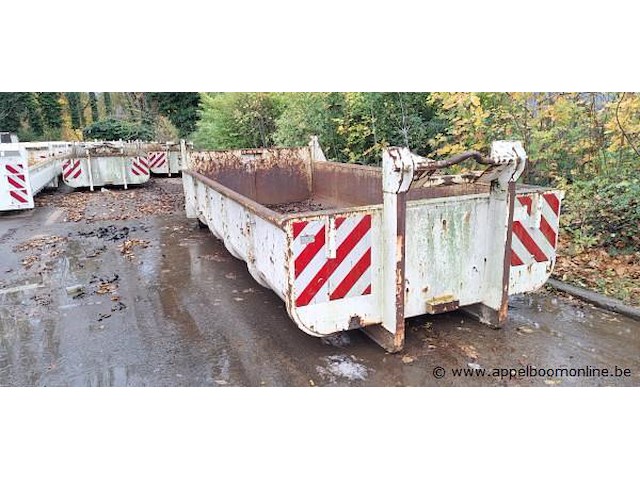 Stalen container techicas arc1, 11,2m3 (s020) - afbeelding 2 van  4