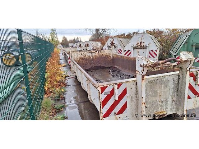 Stalen container techicas arc1, 11,2m3 (s022) - afbeelding 1 van  4