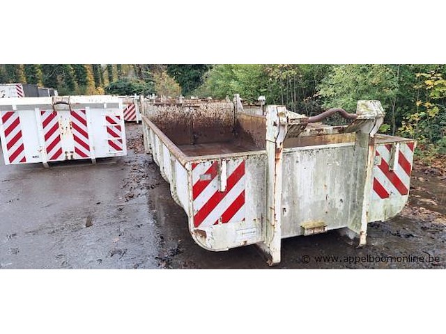 Stalen container techicas arc1, 11,2m3 (s037) - afbeelding 1 van  4