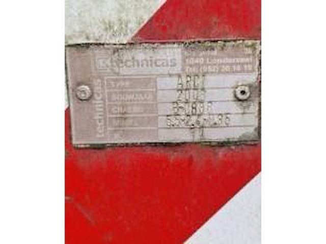 Stalen container techicas arc1, 11,2m3 (s037) - afbeelding 3 van  4