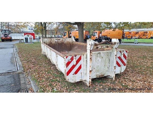 Stalen container techicas arc1, 11,2m3 (s042) - afbeelding 1 van  4