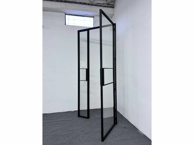 Stalen deur: deur naar rechts geopend 1196x2692 - afbeelding 1 van  6