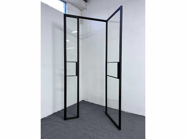 Stalen deur: deur naar rechts geopend 1196x2692 - afbeelding 2 van  6