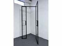 Stalen deur: deur naar rechts geopend 1196x2692 - afbeelding 3 van  6