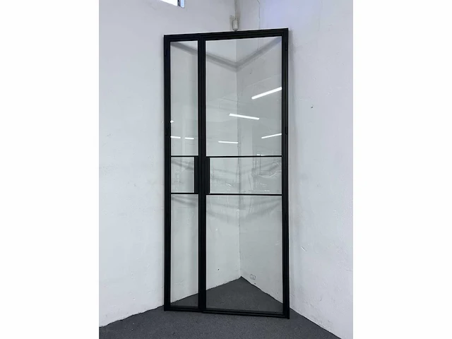Stalen deur: deur naar rechts geopend 1196x2692 - afbeelding 4 van  6
