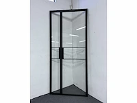 Stalen deur: deur naar rechts geopend 1196x2692 - afbeelding 4 van  6