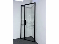 Stalen deur: deur naar rechts geopend 1196x2692 - afbeelding 5 van  6