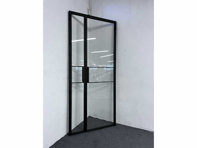 Stalen deur: deur naar rechts geopend 1196x2692 - afbeelding 6 van  6