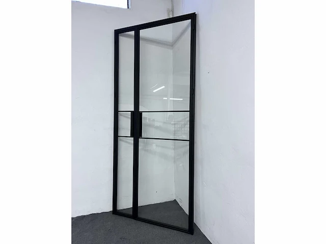 Stalen deur: deur naar rechts geopend 1196x2692 - afbeelding 5 van  6