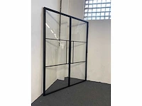 Stalen deur: dubbel deur 1600x2150 - afbeelding 2 van  4