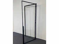 Stalen deur: naar rechts open 890x2300 - afbeelding 1 van  4
