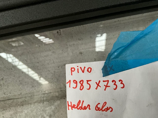 Stalen deur (pivot) - afbeelding 5 van  6
