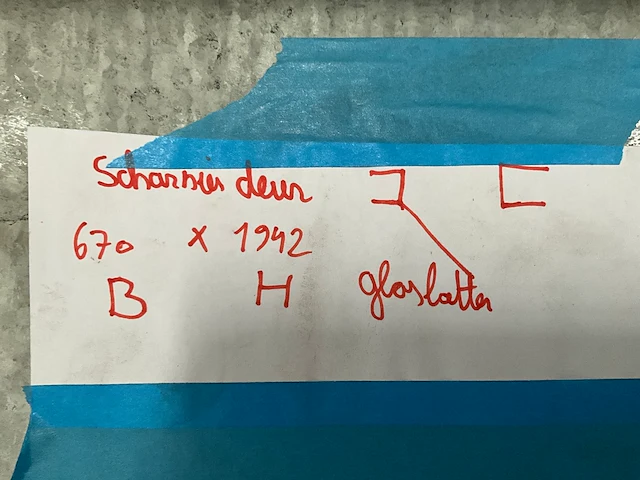 Stalen deur (scharnier) - afbeelding 7 van  7