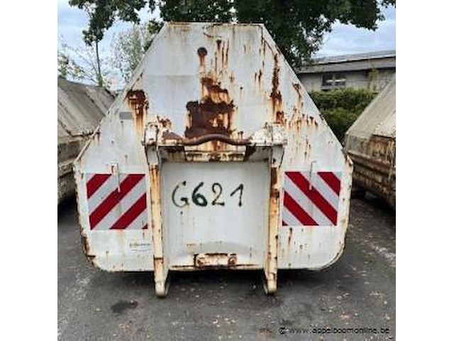 Stalen kapelcontainer, cap 20m3 (g621), technicas bj 2012 - afbeelding 1 van  4