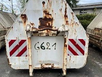 Stalen kapelcontainer, cap 20m3 (g621), technicas bj 2012