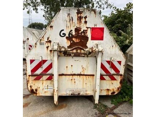 Stalen kapelcontainer, cap 20m3 (g622), technicas bj 2022 - afbeelding 1 van  4