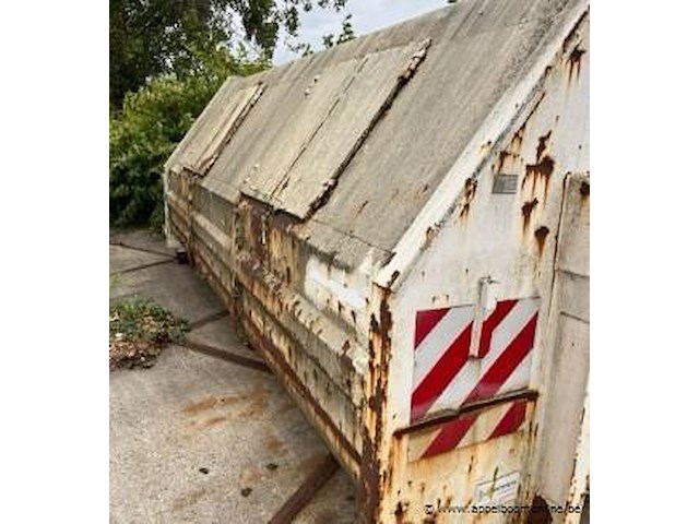 Stalen kapelcontainer, cap 20m3 (g622), technicas bj 2022 - afbeelding 3 van  4