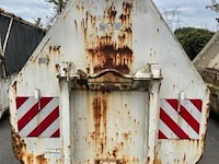 Stalen kapelcontainer, cap 20m3 (g623), technicas bj 2012