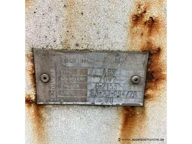 Stalen kapelcontainer, cap 20m3 (g623), technicas bj 2012 - afbeelding 2 van  4