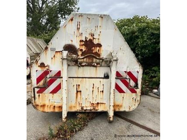 Stalen kapelcontainer, cap 20m3 (g626), technicas bj 2012 - afbeelding 1 van  4