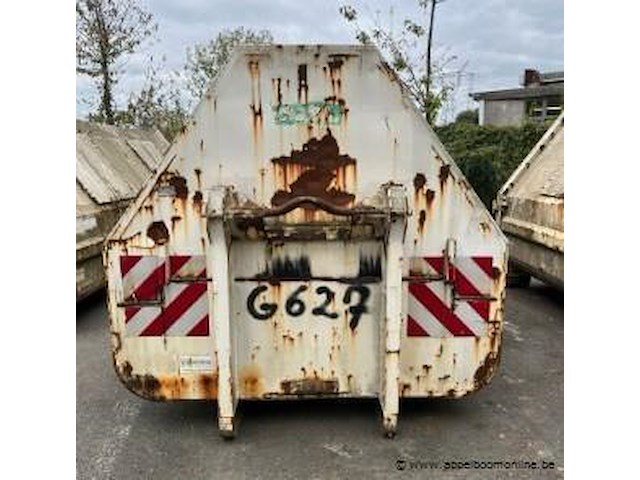 Stalen kapelcontainer, cap 20m3 (g627), technicas bj 2012 - afbeelding 1 van  4