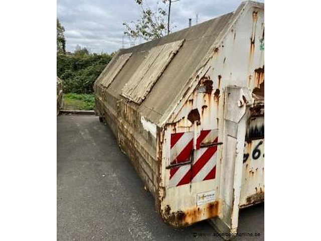 Stalen kapelcontainer, cap 20m3 (g627), technicas bj 2012 - afbeelding 2 van  4