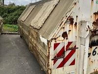 Stalen kapelcontainer, cap 20m3 (g627), technicas bj 2012 - afbeelding 2 van  4