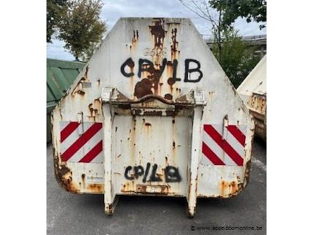 Stalen kapelcontainer, cap 20m3 (g628), technicas bj 2012 - afbeelding 1 van  4