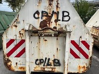 Stalen kapelcontainer, cap 20m3 (g628), technicas bj 2012