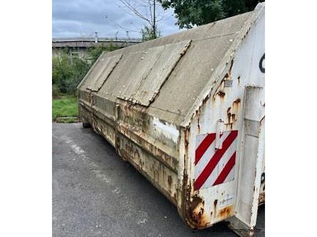 Stalen kapelcontainer, cap 20m3 (g628), technicas bj 2012 - afbeelding 3 van  4