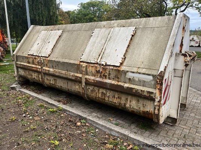 Stalen kapelcontainer, cap 20m3 (g629), technicas bj 2012 - afbeelding 3 van  4