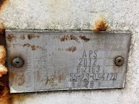 Stalen kapelcontainer, cap 20m3 (g630), technicas bj 2012 - afbeelding 2 van  4