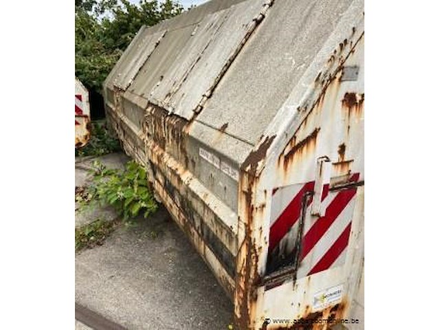 Stalen kapelcontainer, cap 20m3 (g630), technicas bj 2012 - afbeelding 3 van  4