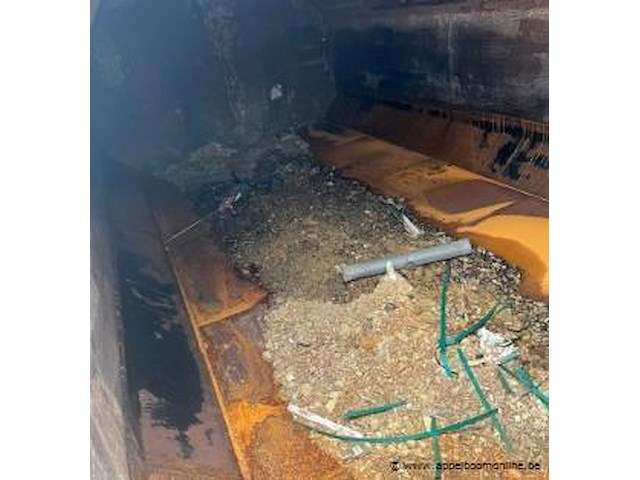 Stalen kapelcontainer, cap 20m3 (g630), technicas bj 2012 - afbeelding 4 van  4