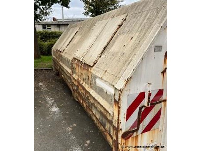 Stalen kapelcontainer, cap 20m3 (g631), technicas bj 2012 - afbeelding 3 van  4