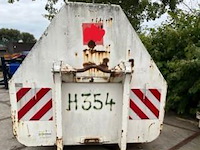 Stalen kapelcontainer, cap 20m3 (h354), technicas bj 2013