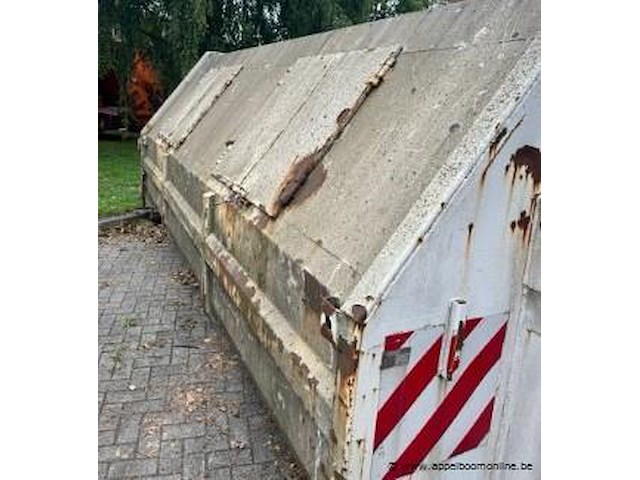 Stalen kapelcontainer, cap 20m3 (h363), technicas bj 2013 - afbeelding 3 van  4