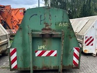 Stalen kapelcontainer, cap 22m3 (a502)