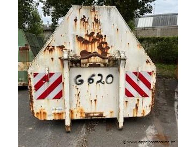 Stalen kapelcontainer, cap 22m3 (g620) - afbeelding 1 van  3