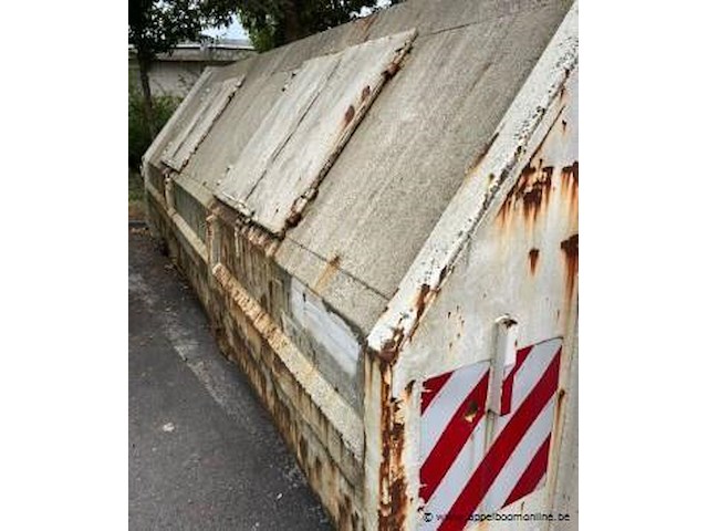 Stalen kapelcontainer, cap 22m3 (g620) - afbeelding 2 van  3