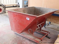 Stalen kipcontainer - afbeelding 1 van  2