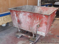 Stalen kipcontainer - afbeelding 2 van  2