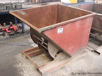 Stalen kipcontainer - afbeelding 1 van  2