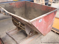 Stalen kipcontainer - afbeelding 1 van  1